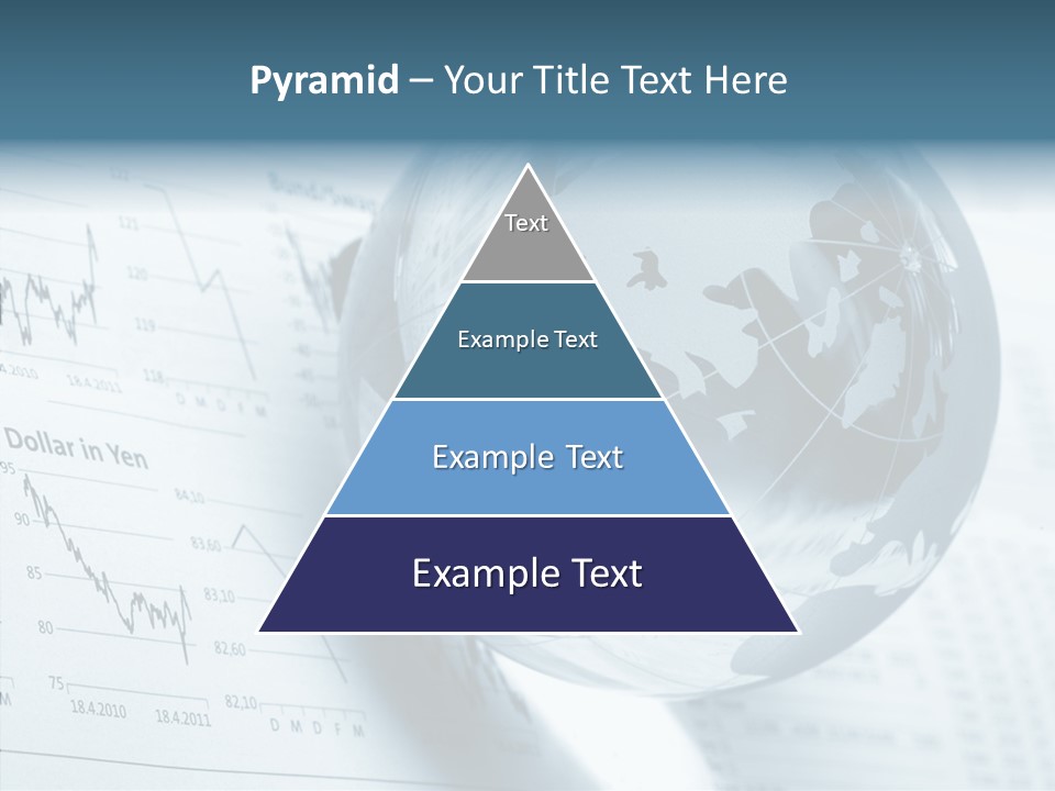 A Glass Globe On Top Of A Table PowerPoint Template
