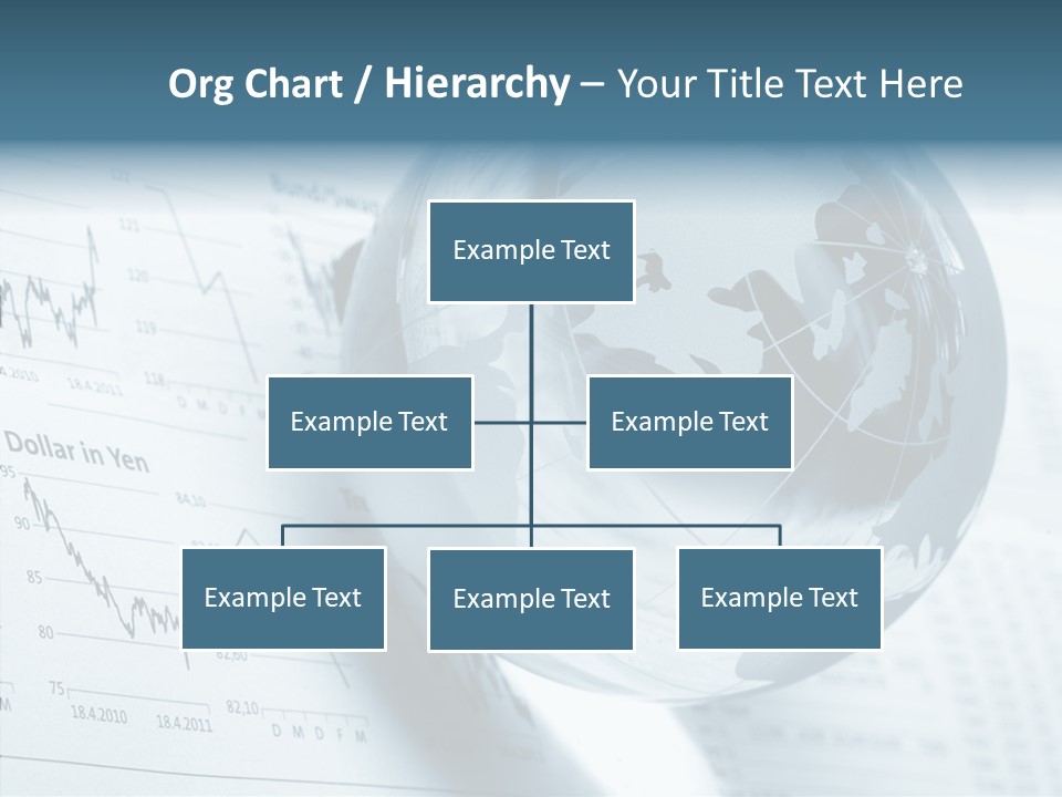 A Glass Globe On Top Of A Table PowerPoint Template