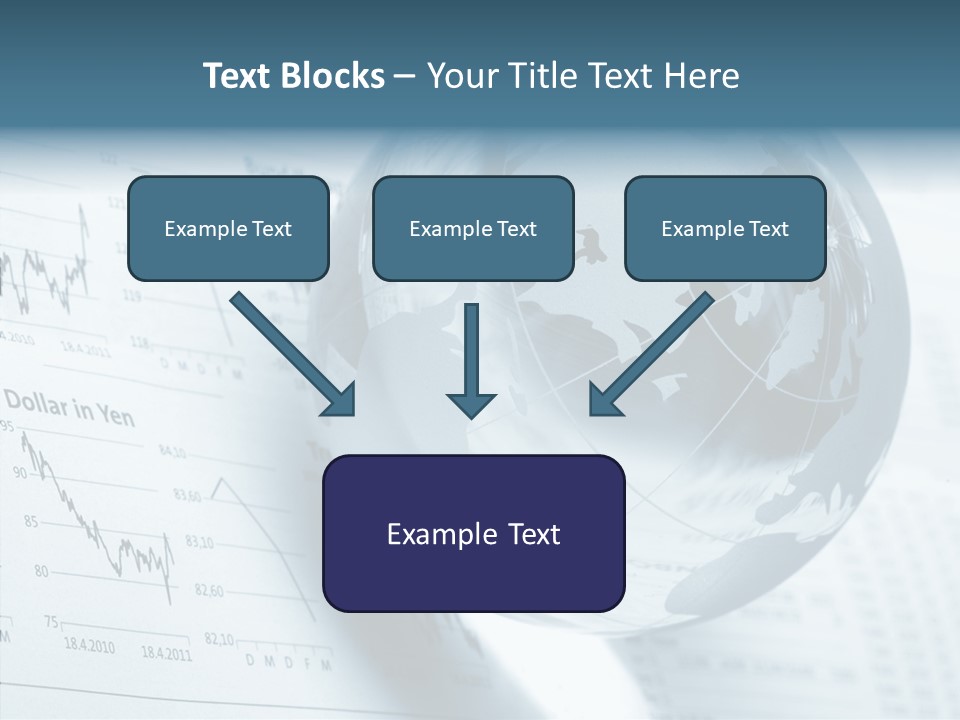 A Glass Globe On Top Of A Table PowerPoint Template