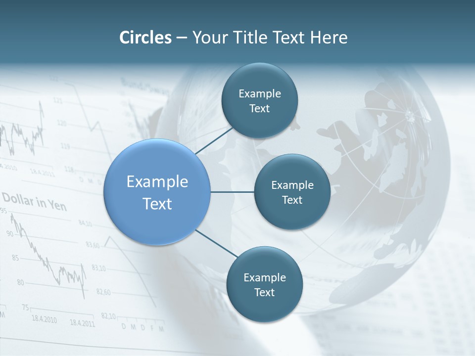 A Glass Globe On Top Of A Table PowerPoint Template