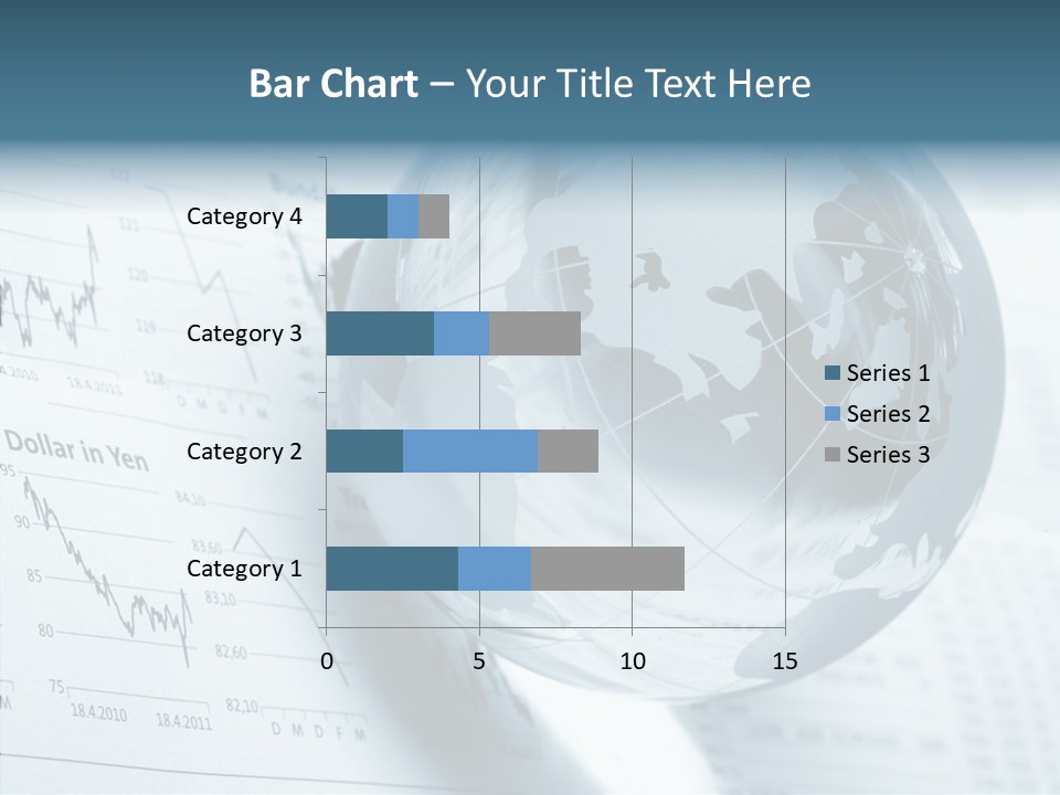A Glass Globe On Top Of A Table PowerPoint Template