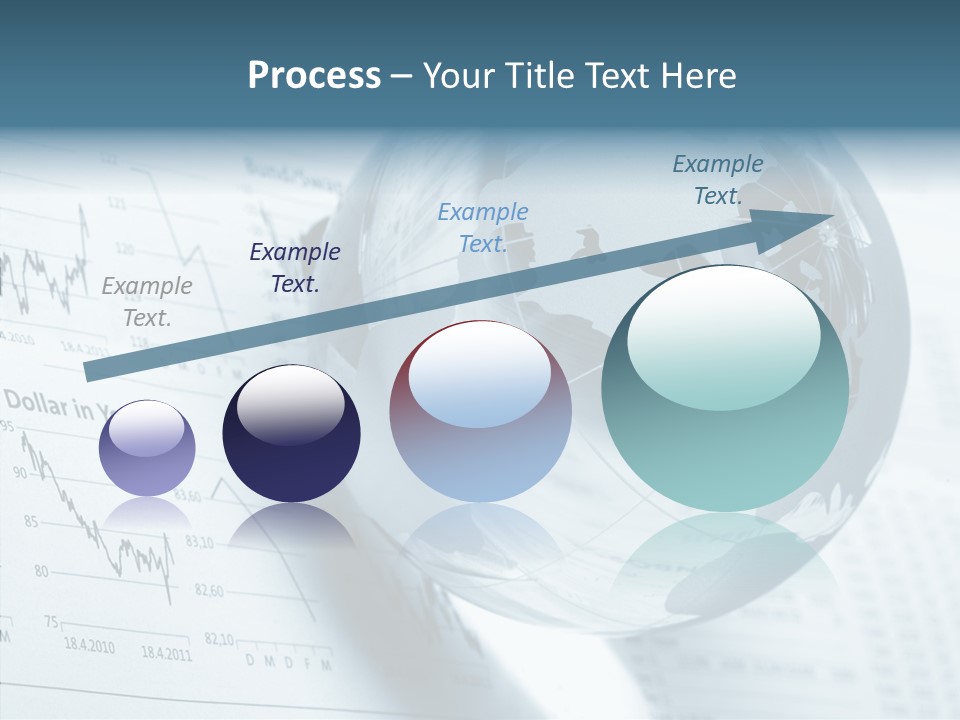 A Glass Globe On Top Of A Table PowerPoint Template
