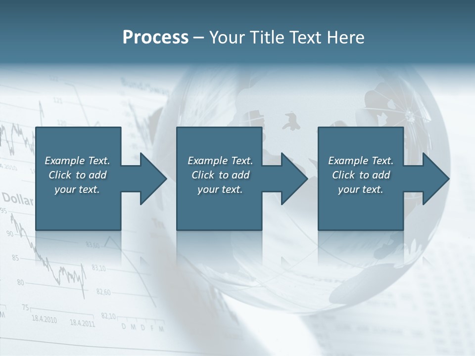 A Glass Globe On Top Of A Table PowerPoint Template