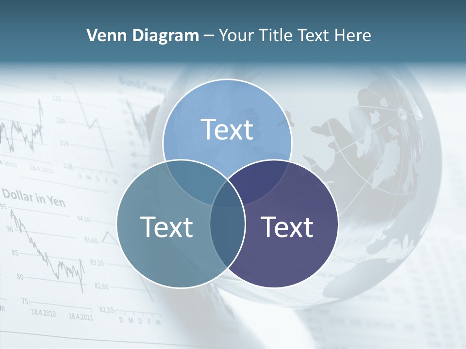 A Glass Globe On Top Of A Table PowerPoint Template