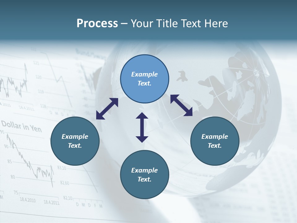 A Glass Globe On Top Of A Table PowerPoint Template