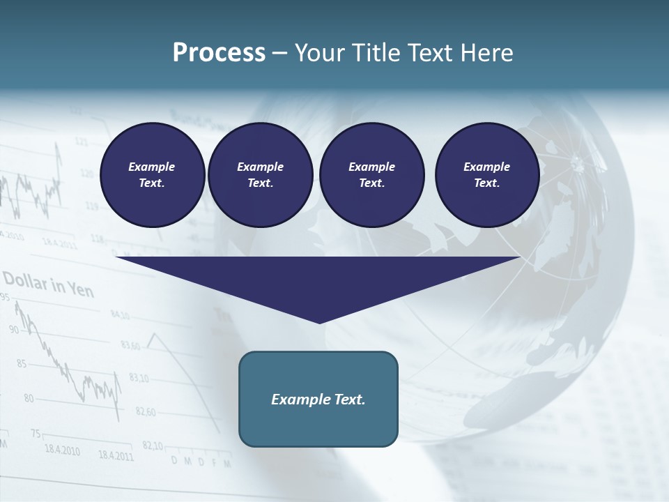 A Glass Globe On Top Of A Table PowerPoint Template