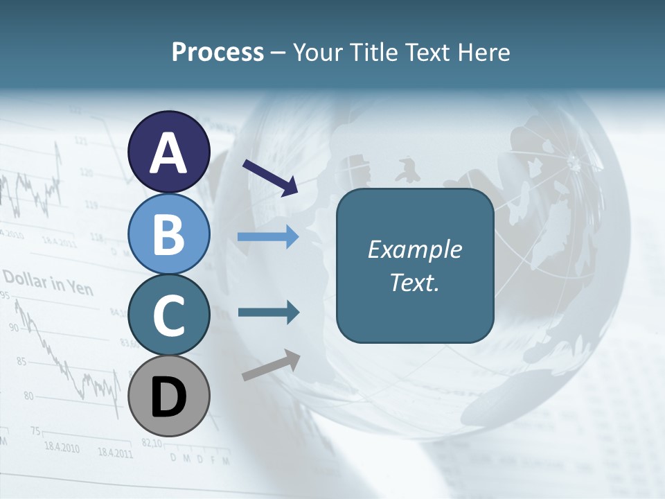 A Glass Globe On Top Of A Table PowerPoint Template