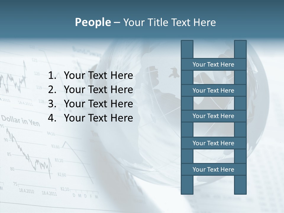 A Glass Globe On Top Of A Table PowerPoint Template