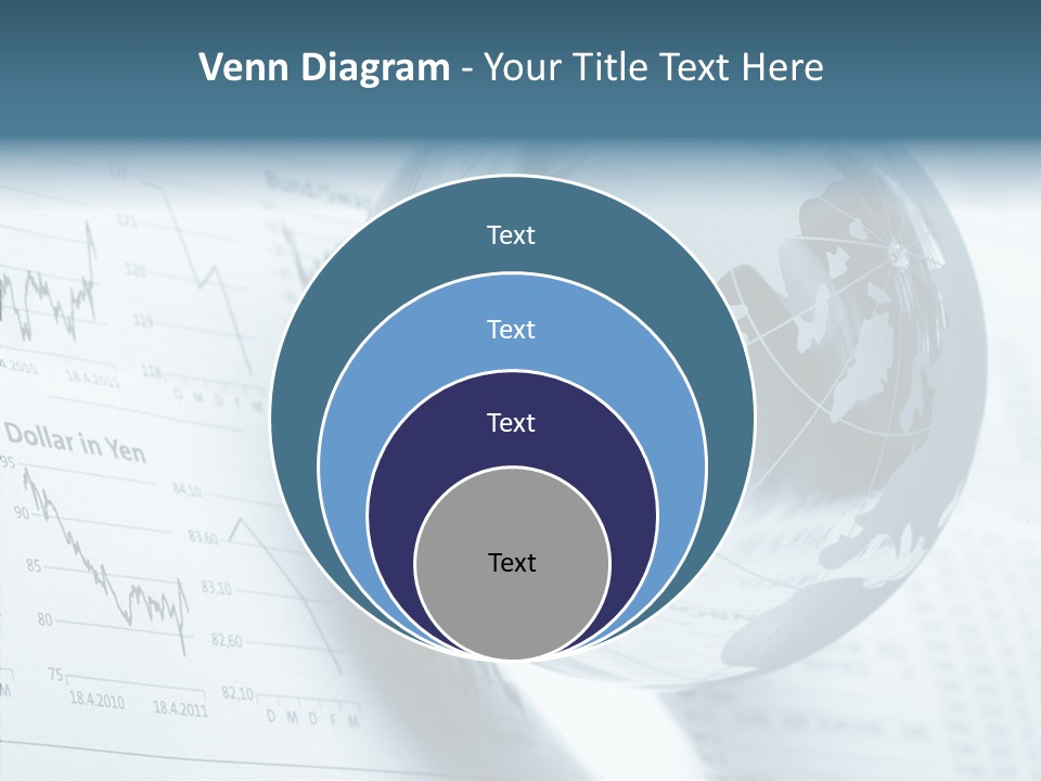 A Glass Globe On Top Of A Table PowerPoint Template