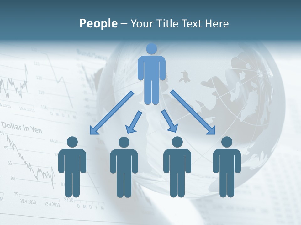 A Glass Globe On Top Of A Table PowerPoint Template