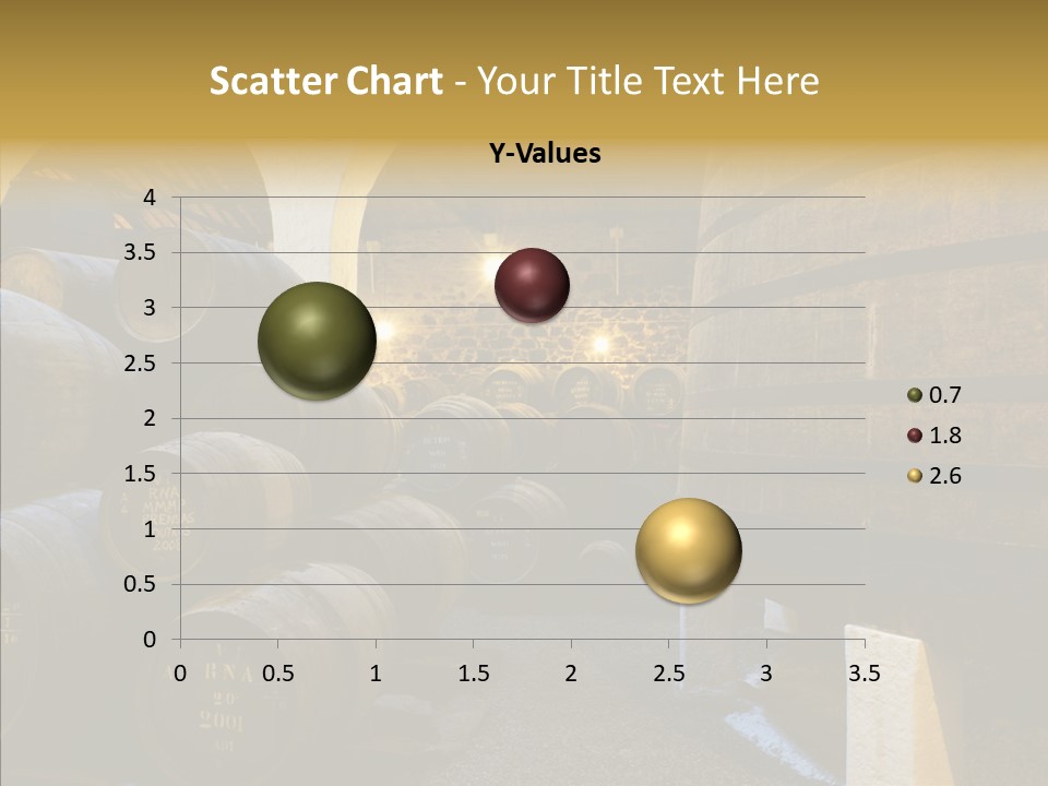 Stack Colheita Casks PowerPoint Template