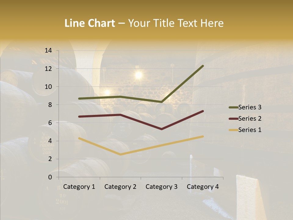 Stack Colheita Casks PowerPoint Template