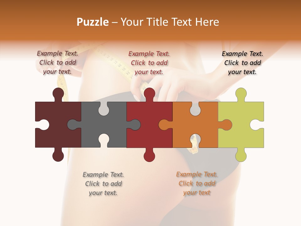 Eating Skin Isolated PowerPoint Template