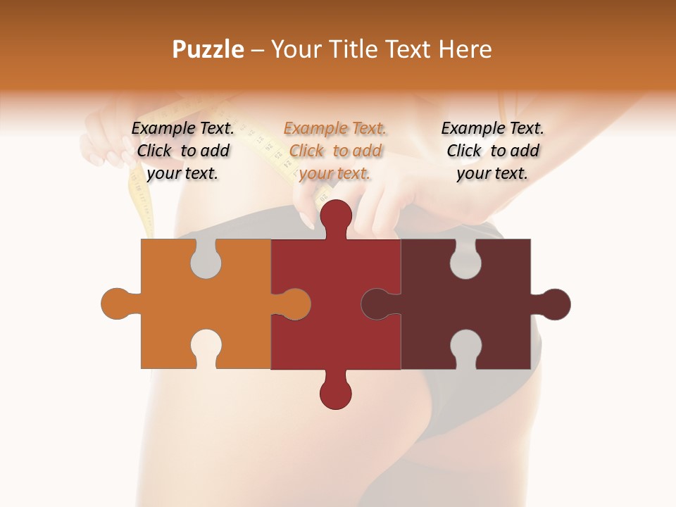 Eating Skin Isolated PowerPoint Template