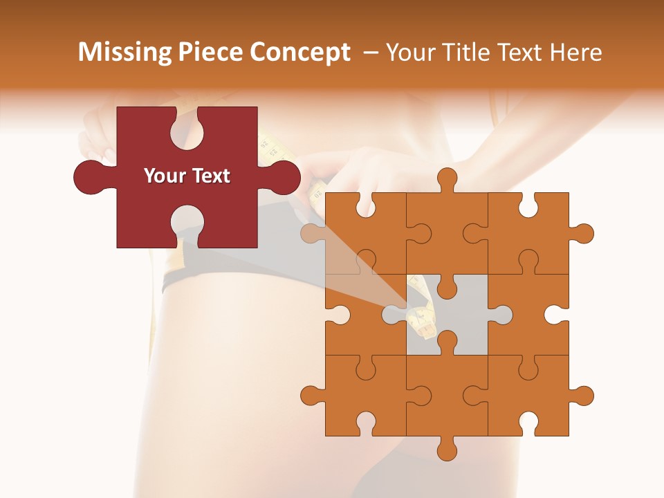 Eating Skin Isolated PowerPoint Template