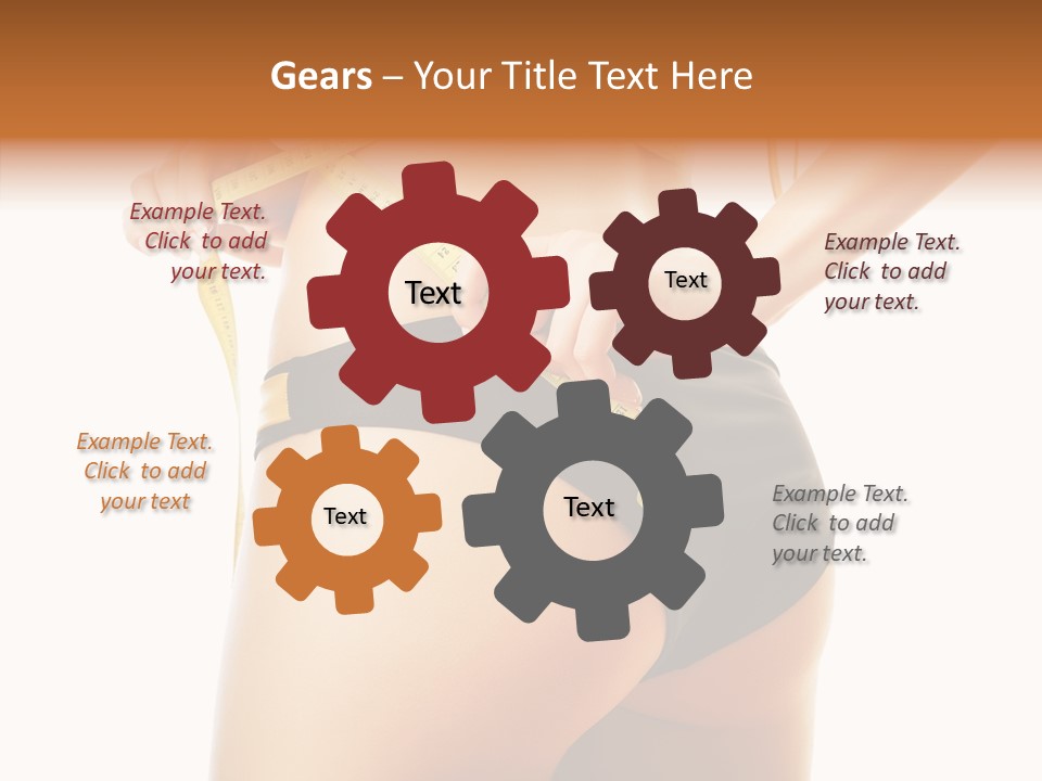 Eating Skin Isolated PowerPoint Template