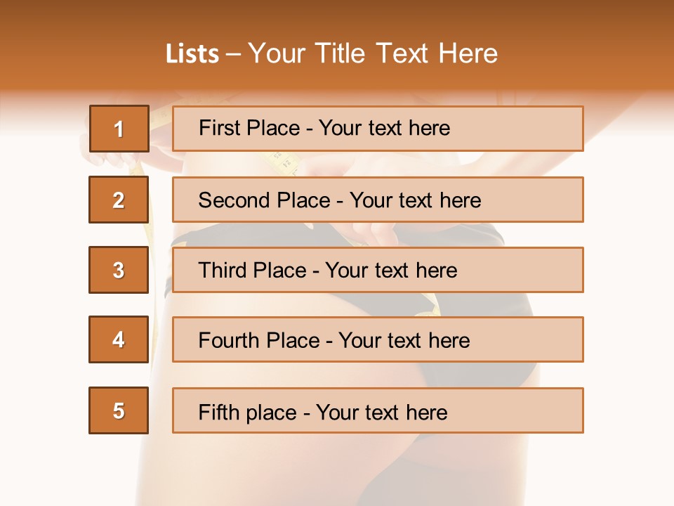 Eating Skin Isolated PowerPoint Template