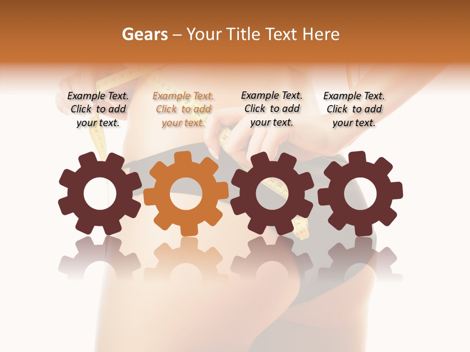 Eating Skin Isolated PowerPoint Template