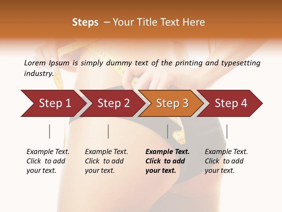 Eating Skin Isolated PowerPoint Template