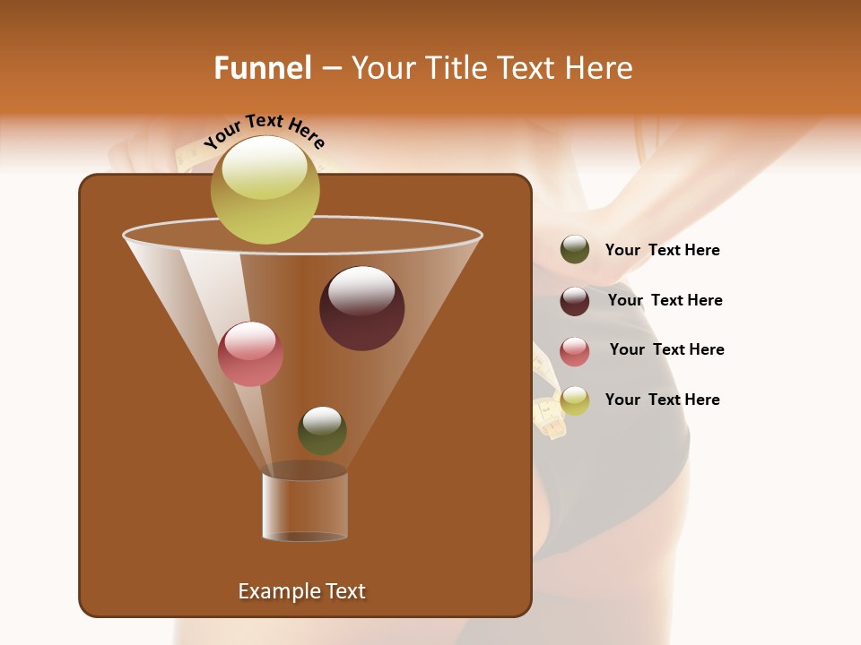 Eating Skin Isolated PowerPoint Template