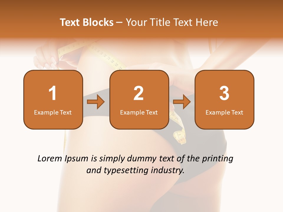 Eating Skin Isolated PowerPoint Template