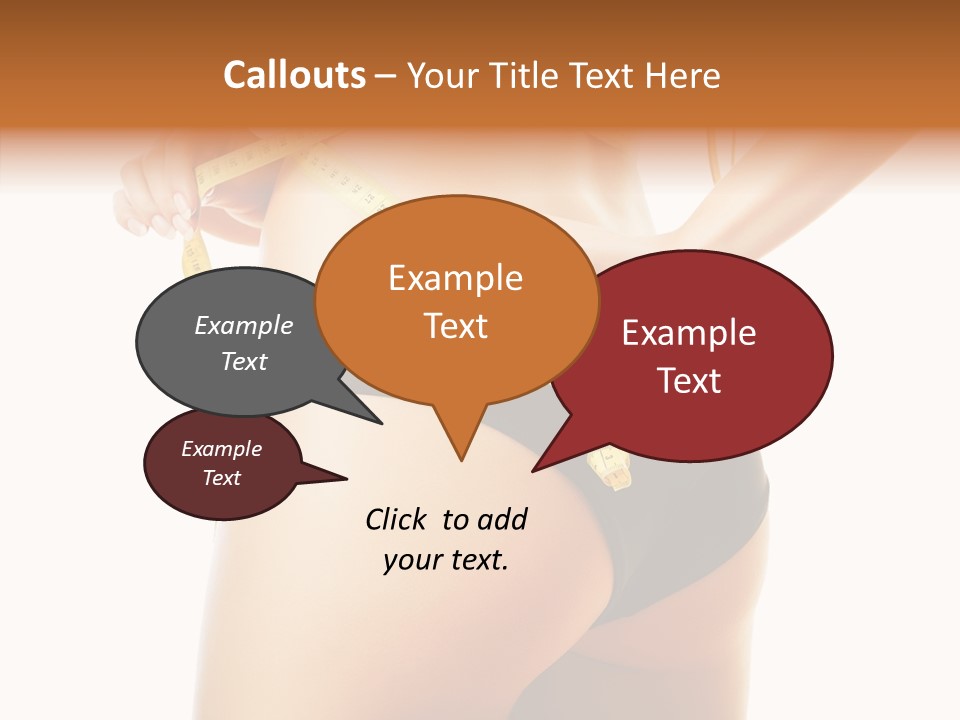 Eating Skin Isolated PowerPoint Template