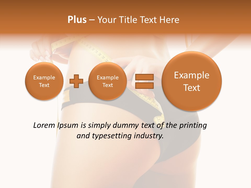 Eating Skin Isolated PowerPoint Template