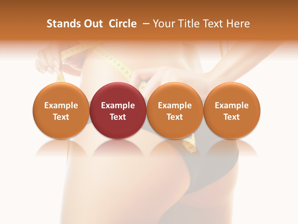 Eating Skin Isolated PowerPoint Template