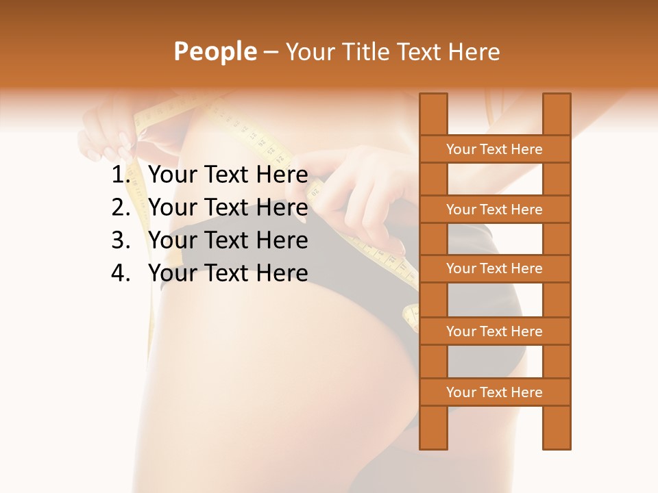 Eating Skin Isolated PowerPoint Template