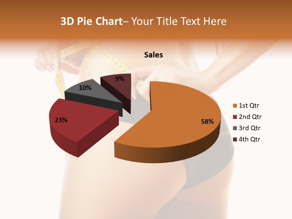 Eating Skin Isolated PowerPoint Template