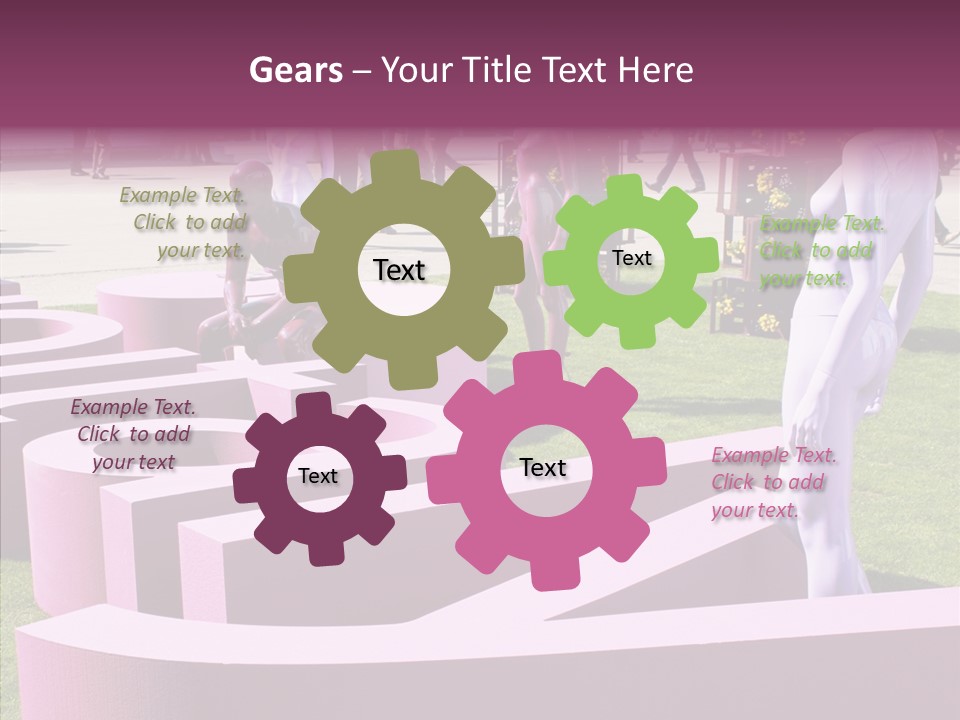 Exhibition Fair Somellier PowerPoint Template