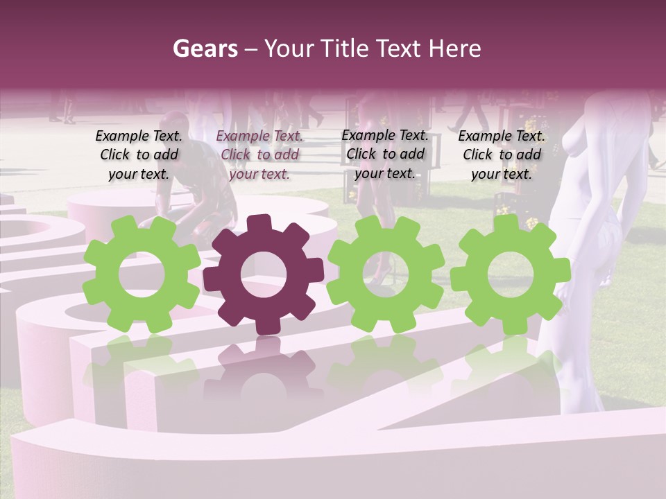 Exhibition Fair Somellier PowerPoint Template