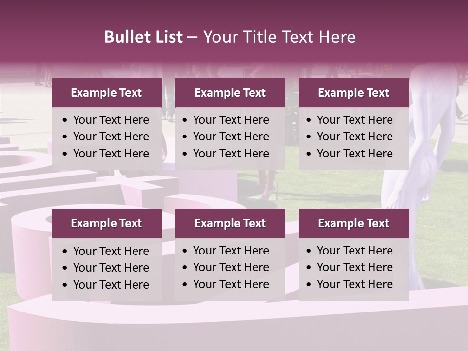 Exhibition Fair Somellier PowerPoint Template