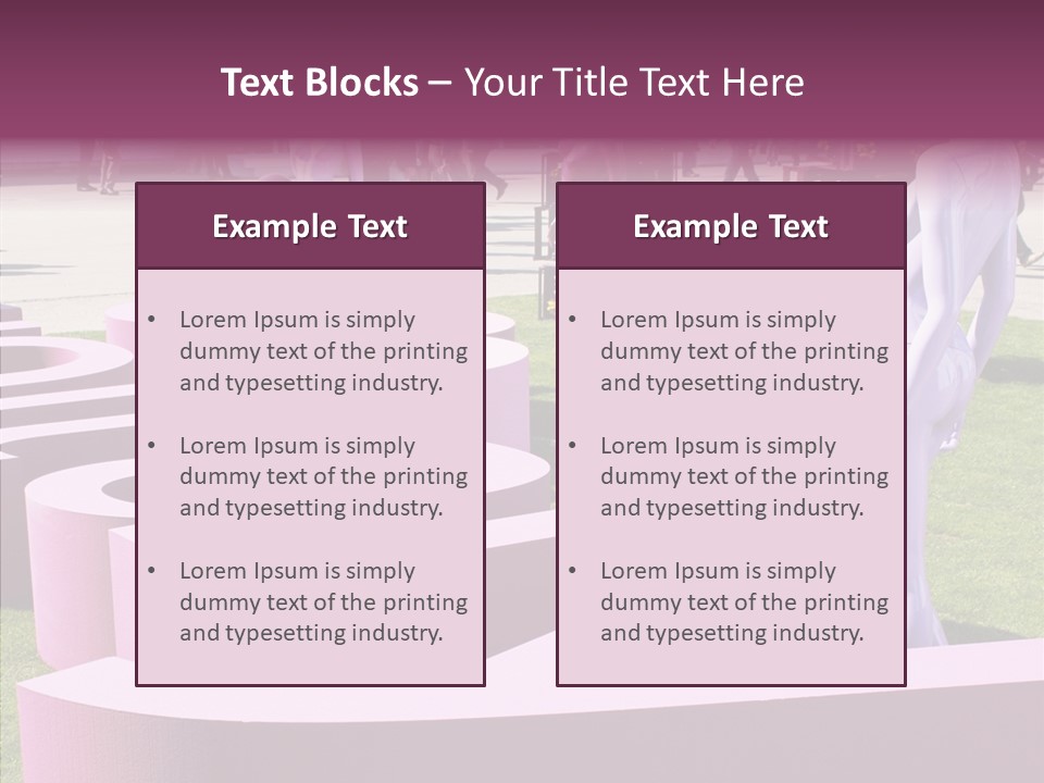 Exhibition Fair Somellier PowerPoint Template
