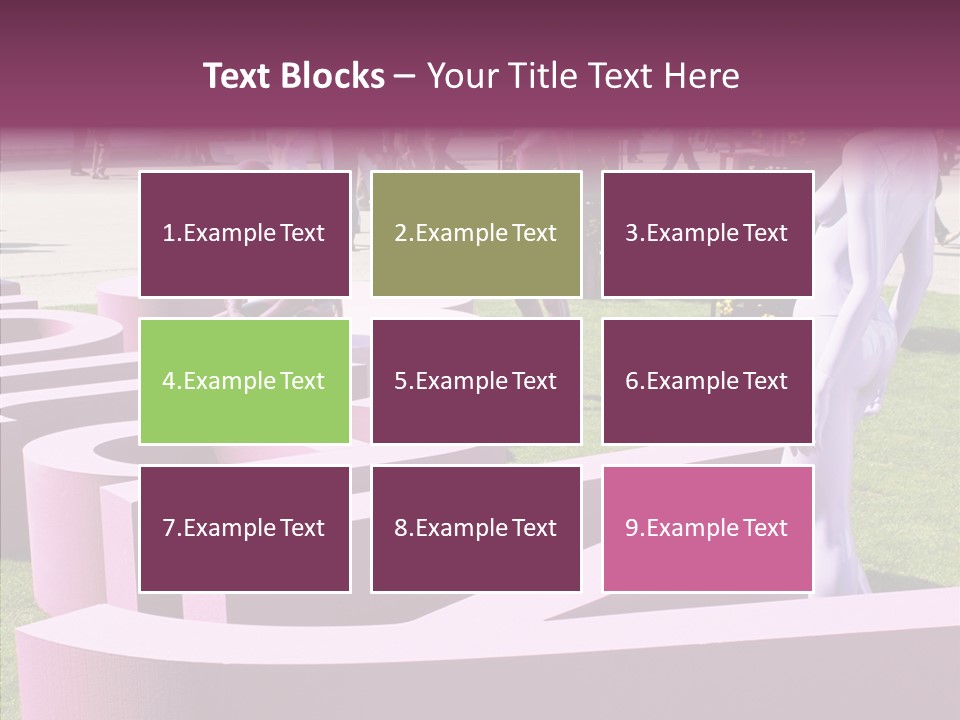 Exhibition Fair Somellier PowerPoint Template