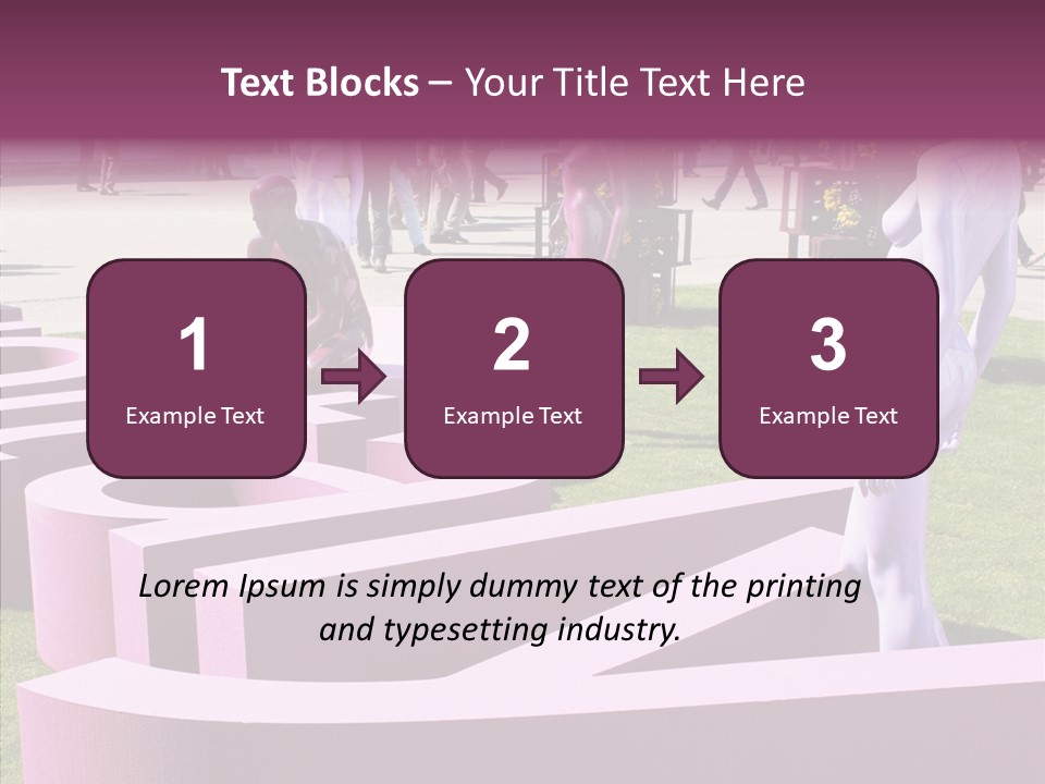 Exhibition Fair Somellier PowerPoint Template