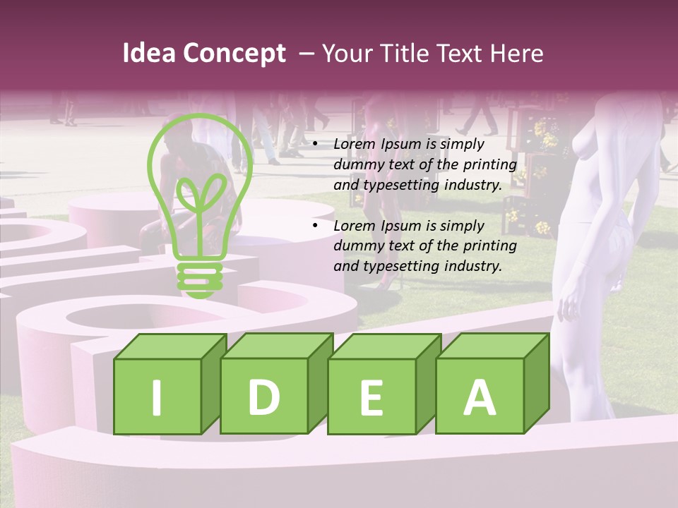 Exhibition Fair Somellier PowerPoint Template