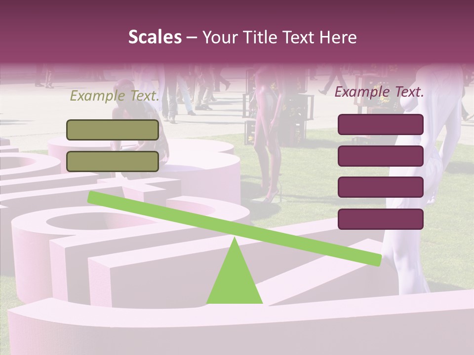 Exhibition Fair Somellier PowerPoint Template