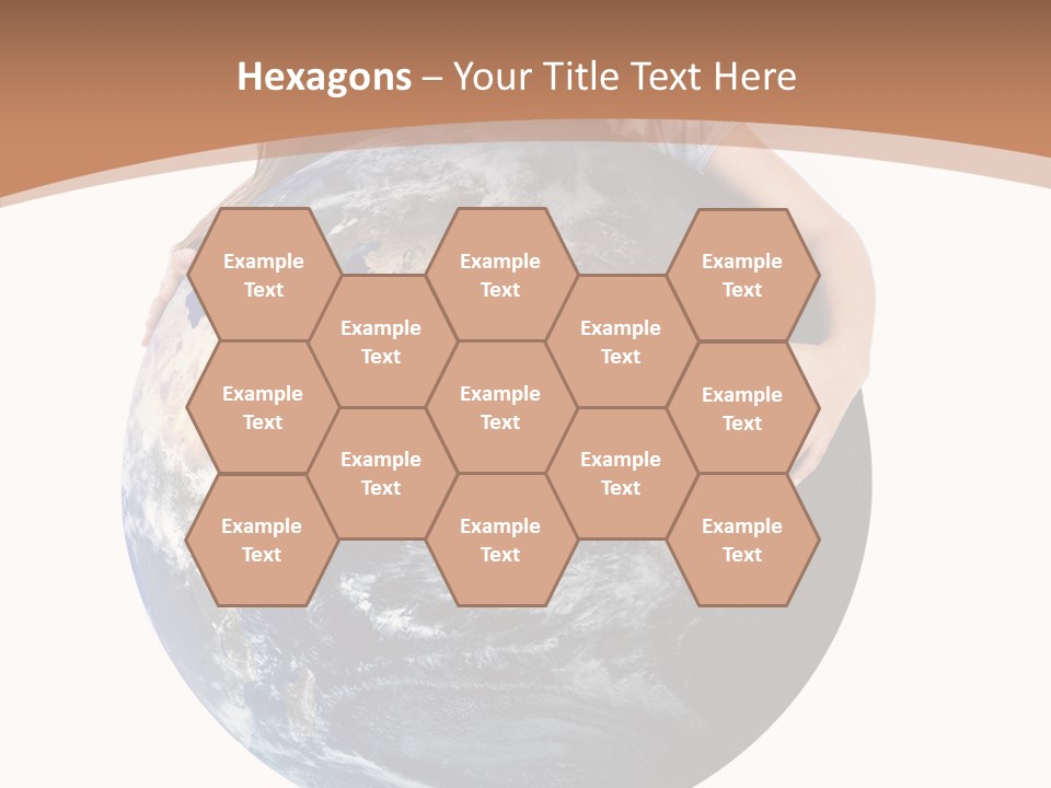 Holding Cheerful People PowerPoint Template