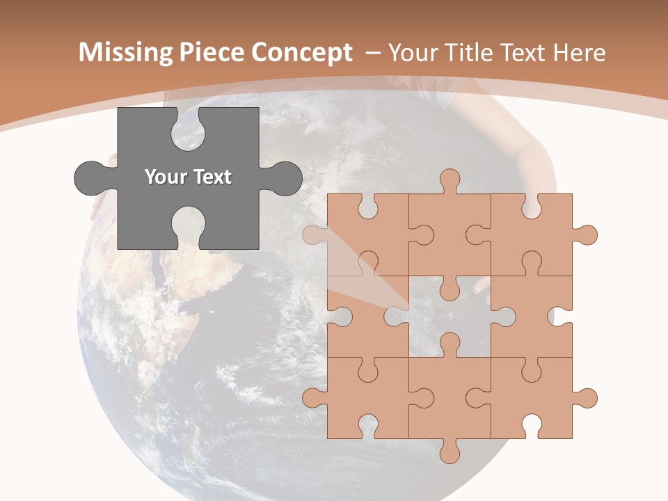 Holding Cheerful People PowerPoint Template