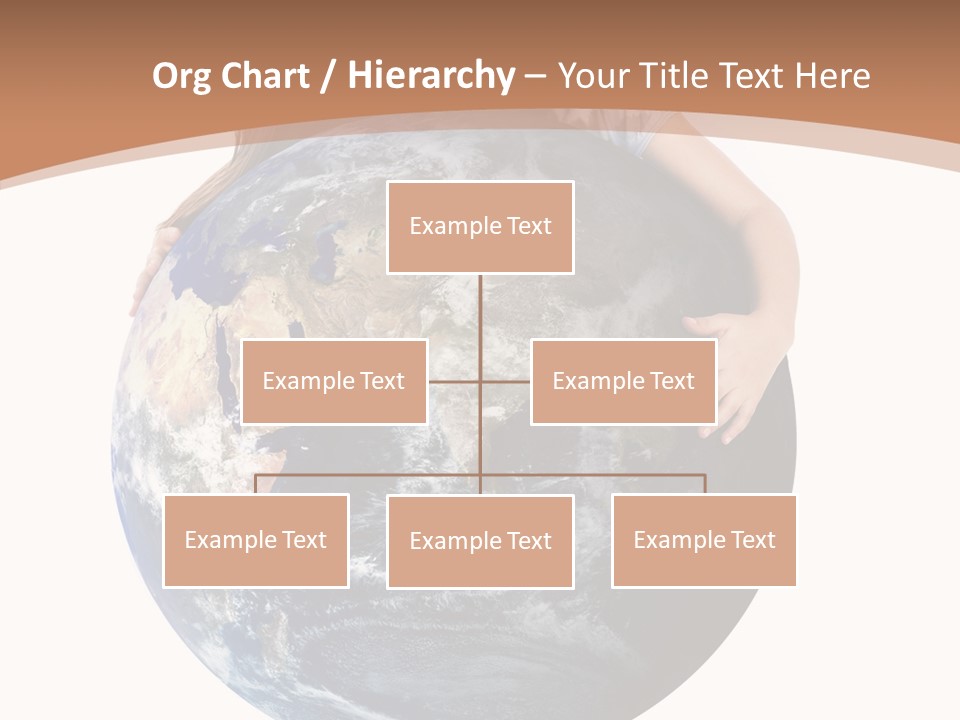 Holding Cheerful People PowerPoint Template