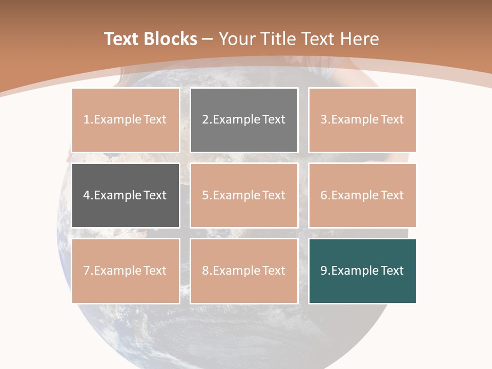 Holding Cheerful People PowerPoint Template