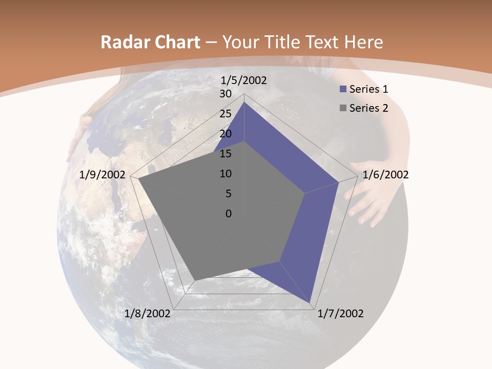 Holding Cheerful People PowerPoint Template
