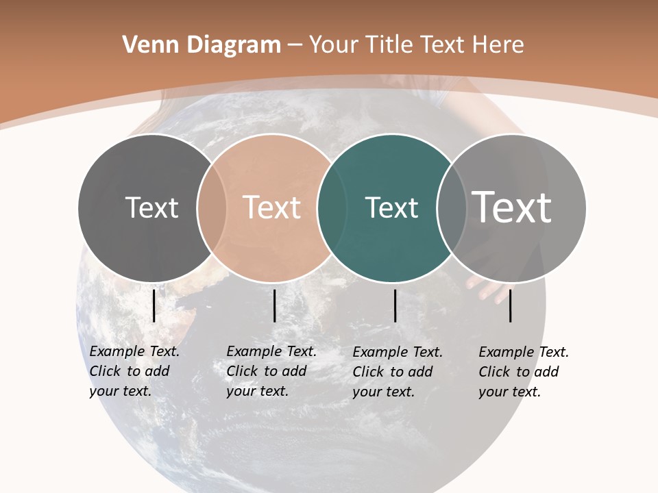 Holding Cheerful People PowerPoint Template