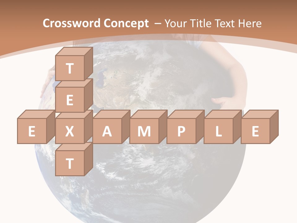 Holding Cheerful People PowerPoint Template