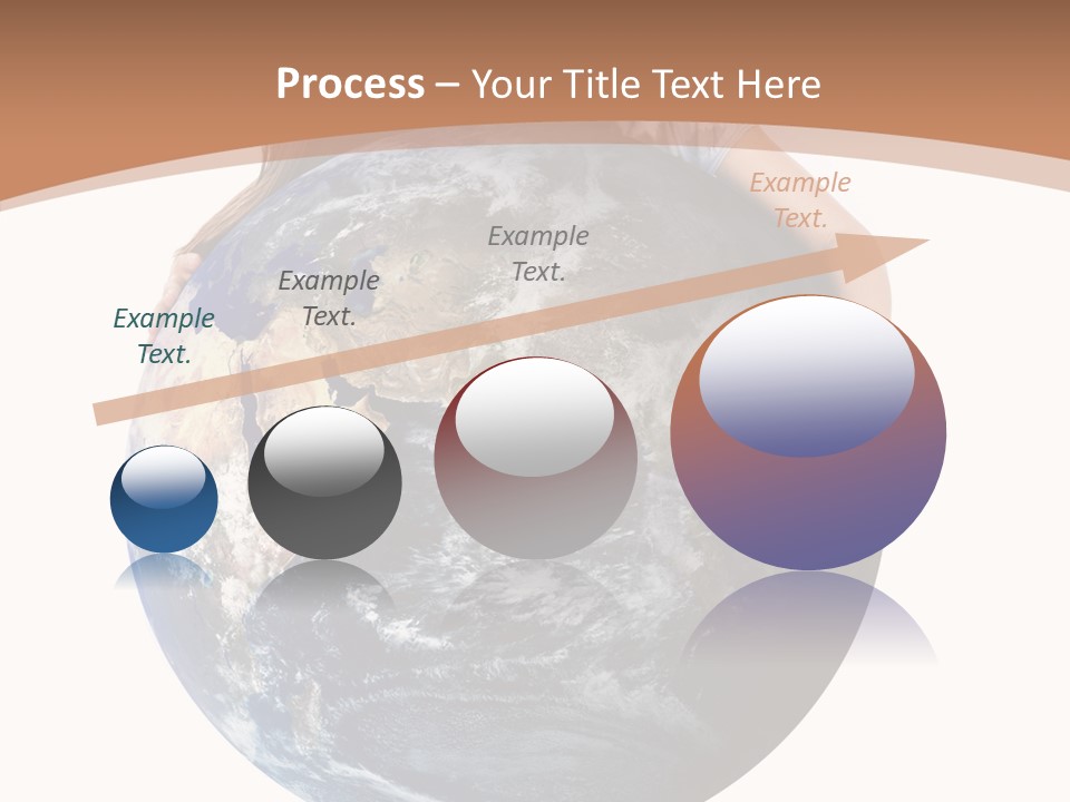 Holding Cheerful People PowerPoint Template