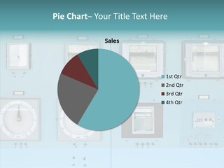 Panel Equipment Electric PowerPoint Template