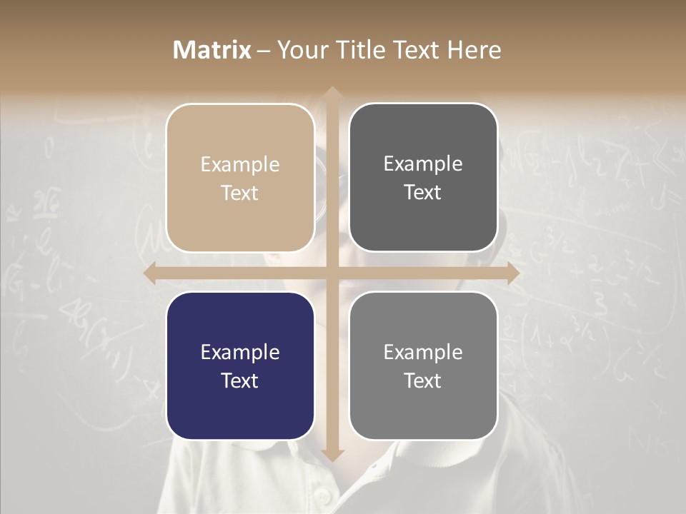 Child School Genius PowerPoint Template