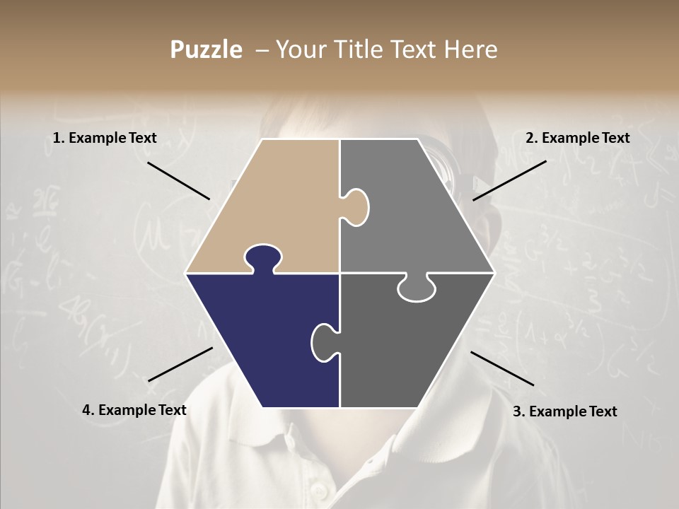 Child School Genius PowerPoint Template