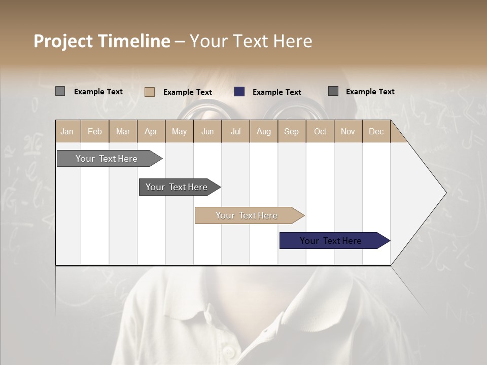 Child School Genius PowerPoint Template